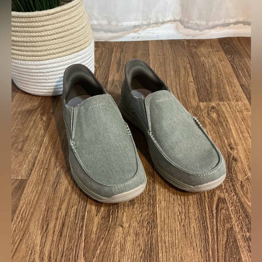 SKECHERS MEN'S CAYSON SLIP-INS RELAXED FIT CASUAL SHOES